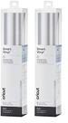 Rolo de vinil Cricut Smart Permanent Matte Metallic Silver 12 pés