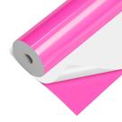 Rolo de Vinil Permanente Glossy Rosa LIKCUT 3,66 x 15,24 m