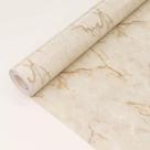 Rolo decorativo pvc auto adesivo marmorizado bege s-ts25063