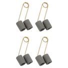 Rolo Duplo De Espuma Pinta Grade Ferro 5cm Roma- 4 Peças Rolo Duplo De Espuma Pinta Grade Ferro 5cm Roma- 4 Peças