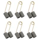 Rolo Duplo De Espuma Pinta Grade Ferro 5cm Roma- 6 Peças