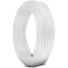 Rolo Fio Cabo Automotivo Cobre Cabinho Som Branco 0,75mm 100m
