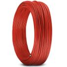 Rolo Fio Cabo Automotivo Cobre Cabinho Som Vermelho 0,50mm 100m