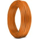 Rolo Fio Cabo Automotivo de Cobre Cabinho Som Laranja 0,75mm 100m Rolo Fio Cabo Automotivo de Cobre Cabinho Som Laranja 0,75mm 100m