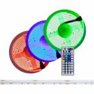 Rolo Fita LED COB RGB 3528 de 5 metros 12V + Controle ST2938 Rolo Fita LED COB RGB 3528 de 5 metros 12V + Controle ST2938