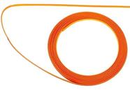 Rolo Friso Laranja Filete Universal Flexivel 6mm X 6 Metros Autocolante