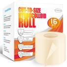 Rolo hidrocolóide para tratamento de feridas YIUERTEO 2cm x 5m à prova d'água