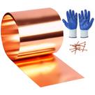 Rolo intermitente de cobre D.MATIALL 99,95% cobre puro 0,3 mm