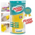 ROLO PANO MULTIUSO AMARELO FLASH LIMP COM 25 UNIDADES DE 21x29cm ROLO PANO MULTIUSO AMARELO FLASH LIMP COM 25 UNIDADES DE 21x29cm