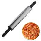 Rolo Para Abrir Pizza Massas Profissional 28cm Cromado