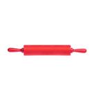 Rolo Para Massa Em Silicone Vermelho 30,5Cm - Hauskraft