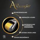 Rolo Para Microagulhamento Dermaroller Roller Gold 2,5mm Alur - alur medical