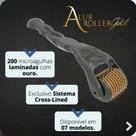 Rolo Para Microagulhamento Dermaroller Roller Gold 2mm Alur - alur medical