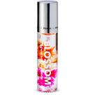 Rolo perfumado de flor de brilho labial em pêssego suculento 5,9 mL