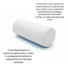 Rolo Posicionamento e Descanso Massagem Gold Cor Branco Rolo Posicionamento e Descanso Massagem Gold Cor Branco
