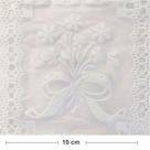 Rolo pvc rendado liso lg0,50 des.001/branco