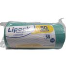 Rolo Saco de Lixo Plástico Verde 50 Litros 55 Un Cap. 10kg Rolo Saco de Lixo Plástico Verde 50 Litros 55 Un Cap. 10kg