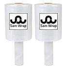Rolo Stretch Wrap Sam Wrap de 5 cm x 305 m com alça de calibre 80
