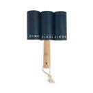 Rolo Tira Pelos Reutilizável com Cabo de Bambu e 2 Refil Extra Amadeirado para Roupas e Estofados Rolo Tira Pelos Reutilizável com Cabo de Bambu e 2 Refil Extra Amadeirado para Roupas e Estofados