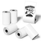 Rolos de papel adesivo térmico Greateam 57x30mm para mini impressora Rolos de papel adesivo térmico Greateam 57x30mm para mini impressora