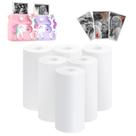 Rolos de Papel Fotográfico Ziegoal para Câmera Instantânea Infantil - Pacote com 6