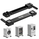 Rolos para Eletrodomésticos KVRG - Heavy Duty, Extensíveis e Pretos