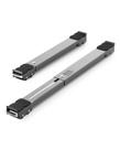 Rolos para eletrodomésticos VEVOR Heavy Duty Extensíveis de 16 Rodas Cinza