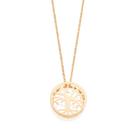 Rommanel 532476 Árvore Da Vida Gargantilha Feminina Banhada Ouro 18k