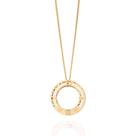 Rommanel Colares e Correntes JOIA FOLHEADA OURO 18K GARGANTILHA FOLHEADA