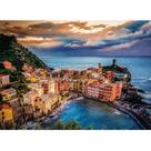 Rompecabezas Diiopoty Amanecer en Cinque Terre 500 piezas 37x51cm