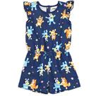 Romper Bluey Bingo para meninas French Terry 4T