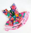 Romper Jardineira Infantil Feminina Bebê Festa Junina Quadrilha Bk36