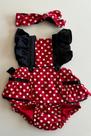 Romper minnie vermelha Romper minnie vermelha