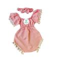 Romper Pompom Rosa Tam.M-G