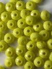 Rondela Cristal Acrílico Amarelo Claro 6mmAprox.1770Un 100g