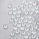 Rondela Cristal Acrílico/ Cristal 8mm aprox.2000 peças 500g Rondela Cristal Acrílico/ Cristal 8mm aprox.2000 peças 500g