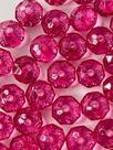 Rondela Cristal Acrílico/Pink Transp. 8mm aprox.400pçs 100g Rondela Cristal Acrílico/Pink Transp. 8mm aprox.400pçs 100g