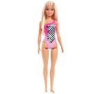 Rosa Biquini Barbie Praia - Mattel GHH38-HDC50