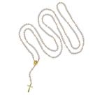 Rosário completo Nossa Senhora das Graças perola 8 ARL2548