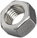 Rosca hexagonal 316 de aço inoxidável ASME B18.2.2 7/8-9 (x5) Rosca hexagonal 316 de aço inoxidável ASME B18.2.2 7/8-9 (x5)