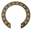 Roseta hook laser p/ violão 39'' dourada 318