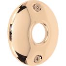 Rosettes Prime-Line E 2282, 5,7 cm, latão brilhante, pacote com 2