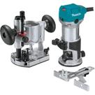 Roteador compacto Makita RT0701CX7 1.25HP com velocidade variável