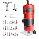Roteador de madeira LiunXdromic 800W 31000RPM 110V com 12 bits de roteador