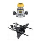 Roteador eletrônico de velocidade variável DEWALT DW618 2.25HP