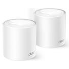 Roteador Mesh TP-Link Deco X10, Wi-Fi 6, AX1500, Dual-Band, 2 Portas Gigabit, Branco, Kit com 2 Unidades - Deco X10(2-pack)(BR)