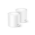 Roteador TP-Link Deco X50, AX3000, WiFi 6, 2402 Mbps, 2 Antenas Internas, Branco - Deco X50(2-pack)