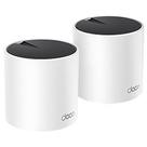 Roteador TP-Link Deco X55 Whole Home Mesh AX3000 Dual Band - 2.4GHZ - 5GHZ - Wi-Fi 6 - Branco Kit com 2