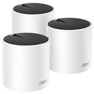 Roteador TP-Link Deco X55 Whole Home Mesh AX3000 Dual Band - 2.4GHZ - 5GHZ - Wi-Fi 6 - Branco Kit com 3