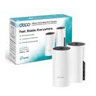 Roteador Wifi Mesh Tp-Link Ac 1200 Deco M4 Kit Com 2 Mesh Gigabit Dual Band Deco M4(2-Pack) Br/2.X